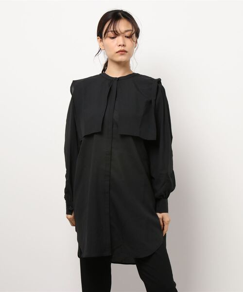 COLONY 2139（コロニートゥーワンスリーナイン）の「セーラーカラーブラウス（シャツ/ブラウス・レディース・ブラック/オフホワイト・FREE）」の8枚目の写真