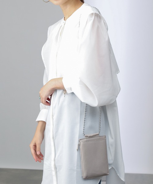 COLONY 2139（コロニートゥーワンスリーナイン）の「セーラーカラーブラウス（シャツ/ブラウス・レディース・ブラック/オフホワイト・FREE）」の21枚目の写真