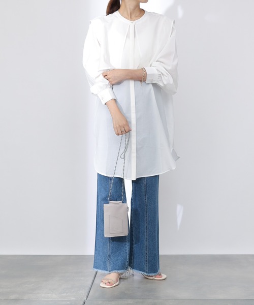 COLONY 2139（コロニートゥーワンスリーナイン）の「セーラーカラーブラウス（シャツ/ブラウス・レディース・ブラック/オフホワイト・FREE）」の22枚目の写真