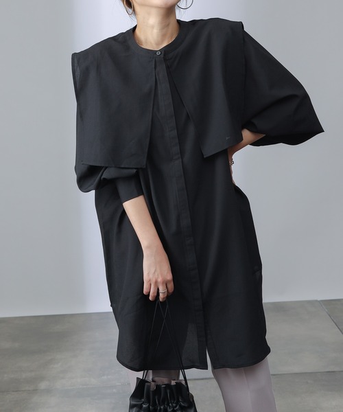 COLONY 2139（コロニートゥーワンスリーナイン）の「セーラーカラーブラウス（シャツ/ブラウス・レディース・ブラック/オフホワイト・FREE）」の16枚目の写真