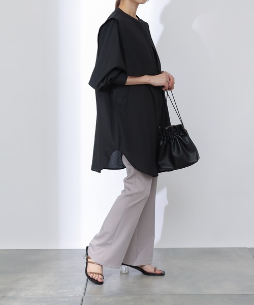 COLONY 2139（コロニートゥーワンスリーナイン）の「セーラーカラーブラウス（シャツ/ブラウス・レディース・ブラック/オフホワイト・FREE）」の7枚目の写真