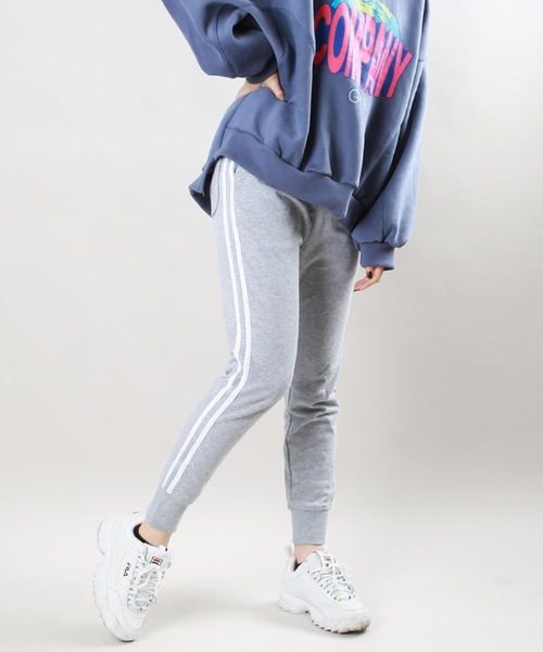 WESTSEA（ウエストシー）の「超長綿スウェット サイドライン ジョガーパンツ　/ブロークコア（スウェットパンツ・メンズ・グレー/グレー系その他/ブラック系その他3/ブラック系その他2/ブラック/ブラック系その他/チャコール/グレー系その他2・L/M/S/XL）」の6枚目の写真