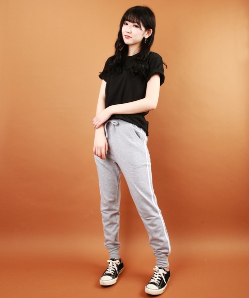 WESTSEA（ウエストシー）の「超長綿スウェット サイドライン ジョガーパンツ　/ブロークコア（スウェットパンツ・メンズ・グレー/グレー系その他/ブラック系その他3/ブラック系その他2/ブラック/ブラック系その他/チャコール/グレー系その他2・L/M/S/XL）」の17枚目の写真