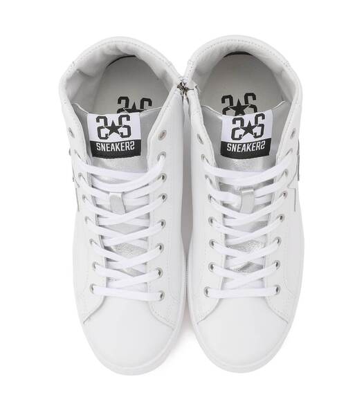 2STAR（ツースター）の「【日本限定】2STAR /ツースター/JAPAN MODEL HI CUT（スニーカー・メンズ・ホワイト・41/42/43/40）」の3枚目の写真