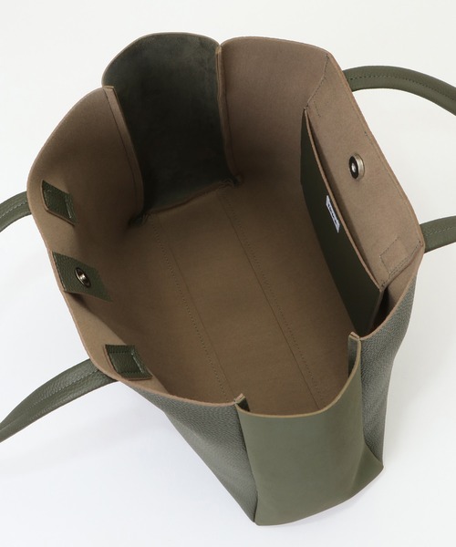 ikka(イッカ)の「シュリンクワイドトートバッグ(トートバッグ・メンズ・ライトグレー/ブラック/オリーブ/ネイビー・FREE)」の15枚目の写真