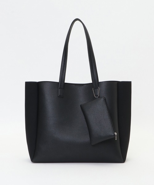 ikka(イッカ)の「シュリンクワイドトートバッグ(トートバッグ・メンズ・ライトグレー/ブラック/オリーブ/ネイビー・FREE)」の16枚目の写真