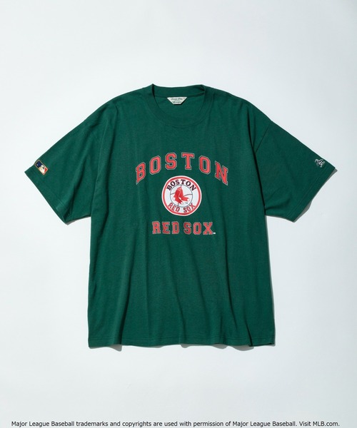 Munsingwear Grand-Slam(マンシングウェア グランドスラム)の「MLB×Munsingwear コラボレーションTシャツ(Tシャツ/カットソー・メンズ・グレー/ホワイト/グリーン・S/L/XL/M)」の21枚目の写真