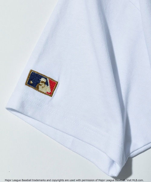 Munsingwear Grand-Slam(マンシングウェア グランドスラム)の「MLB×Munsingwear コラボレーションTシャツ(Tシャツ/カットソー・メンズ・グレー/ホワイト/グリーン・S/L/XL/M)」の19枚目の写真