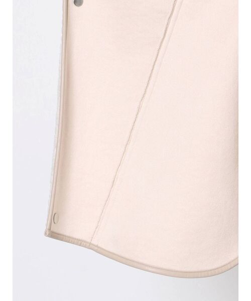 LAGUNAMOON（ラグナムーン）の「ボアフェイクムートンリバーシブルコート（その他アウター・レディース・アイボリー/チャコールグレー/モカ・FREE）」の17枚目の写真