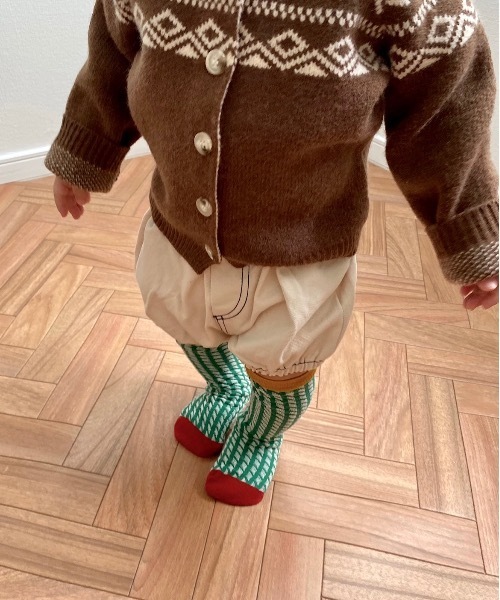 SANSeLF(サンセルフ)の「【SANSeLF】cotton balloon pants sank21a004(その他パンツ・キッズ・ライトブルー/アイボリー・S/M/L)」の7枚目の写真