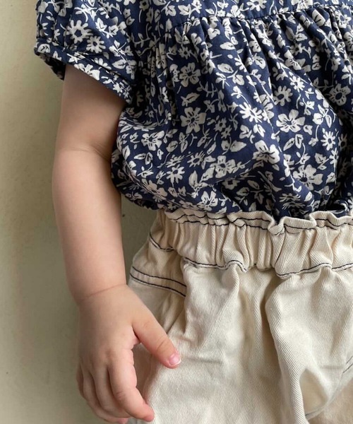 SANSeLF(サンセルフ)の「【SANSeLF】cotton balloon pants sank21a004(その他パンツ・キッズ・ライトブルー/アイボリー・S/M/L)」の16枚目の写真