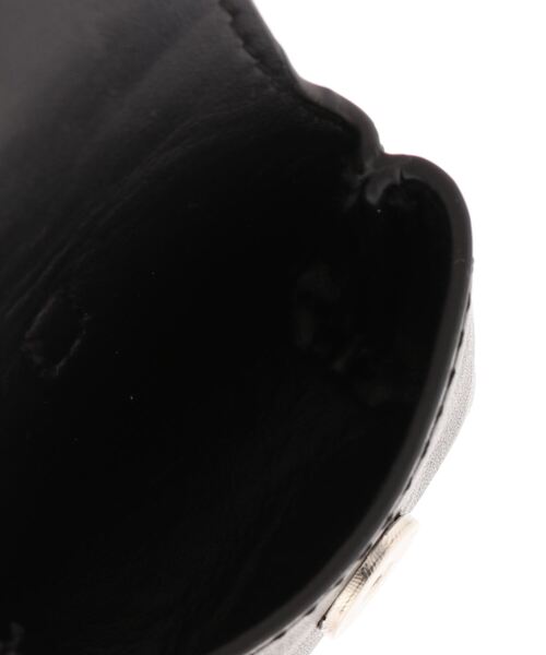 SPINNS(スピンズ)の「【組み合わせ自由自在】フェイクレザーカスタムバッグ ミニケース(ポーチ・レディース・アイボリー/ブラック/アニマル/チェック/グリーン/ブラック系その他・ONESIZE)」の9枚目の写真