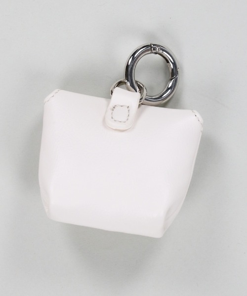 SPINNS(スピンズ)の「【組み合わせ自由自在】フェイクレザーカスタムバッグ ミニケース(ポーチ・レディース・アイボリー/ブラック/アニマル/チェック/グリーン/ブラック系その他・ONESIZE)」の12枚目の写真