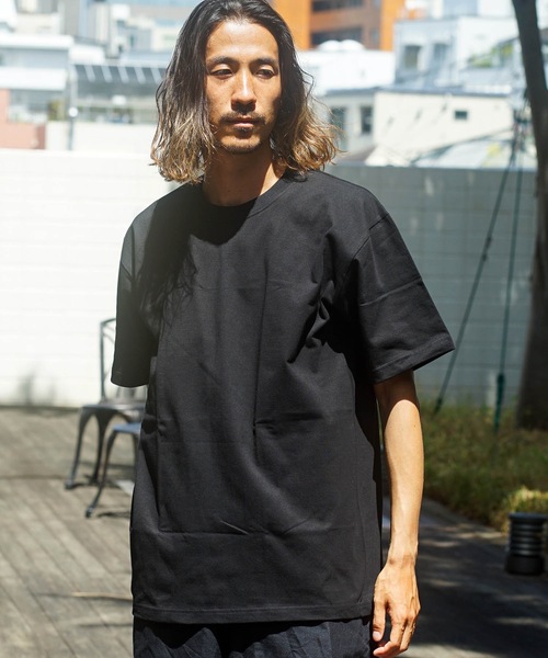 HANES(ヘインズ)の「【HANES/ヘインズ】BEEFY(ビーフィー) クルーネック半袖Tシャツ 無地 ユニセックス KINGサイズ(Tシャツ/カットソー・メンズ・ホワイト/ブラック・XX-LARGE/XXX-LARGE)」の2枚目の写真