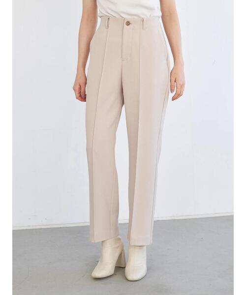 earth music&ecology（アースミュージックアンドエコロジー）の「センターシームフレアパンツ ＊（その他パンツ・レディース・ブラウン/イエロー/ライトパープル/ライトベージュ・S/M）」の19枚目の写真