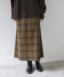 LEPSIM | マルチ機能付きチェックスカート　216722(スカート)