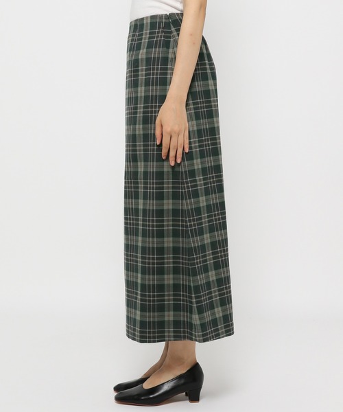 LEPSIM（レプシィム）の「マルチ機能付きチェックスカート　216722（スカート・レディース・ブラウン系その他/グリーン系その他/グリーン系その他2・MEDIUM/LARGE）」の12枚目の写真