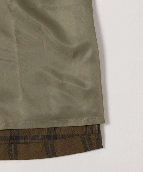 LEPSIM（レプシィム）の「マルチ機能付きチェックスカート　216722（スカート・レディース・ブラウン系その他/グリーン系その他/グリーン系その他2・MEDIUM/LARGE）」の20枚目の写真