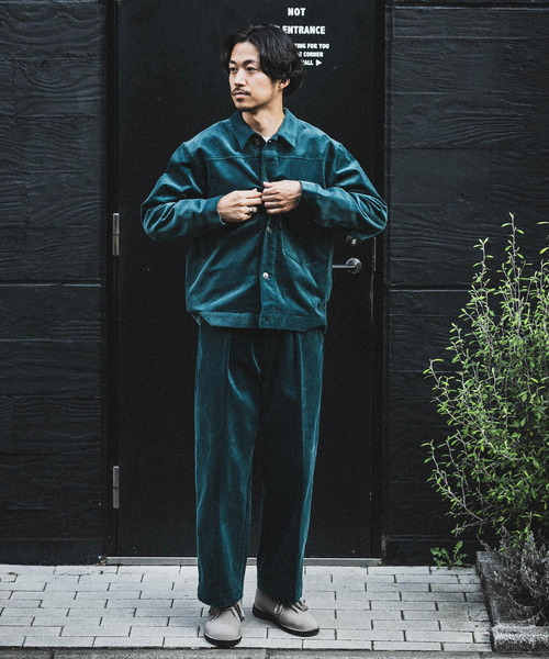 URBAN RESEARCH（アーバンリサーチ）の「『UR TECH』10Wコーデュロイブルゾン（ブルゾン・メンズ・ネイビー/ブルー系その他/オフホワイト・MEDIUM/LARGE）」の10枚目の写真