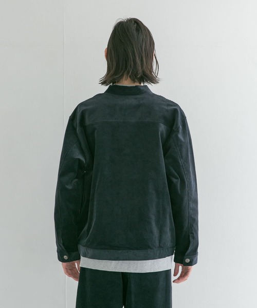 URBAN RESEARCH（アーバンリサーチ）の「『UR TECH』10Wコーデュロイブルゾン（ブルゾン・メンズ・ネイビー/ブルー系その他/オフホワイト・MEDIUM/LARGE）」の21枚目の写真