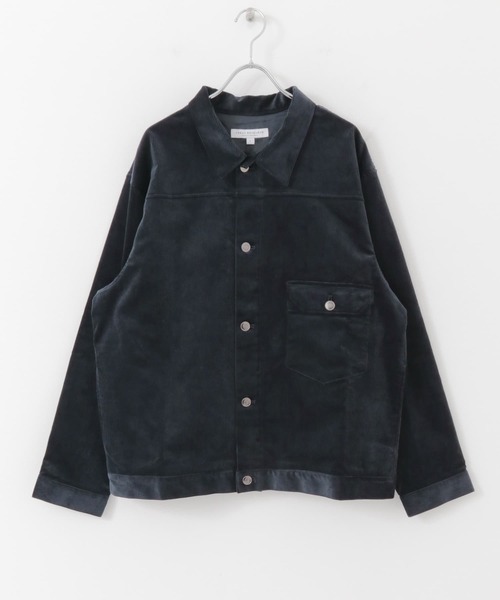 URBAN RESEARCH（アーバンリサーチ）の「『UR TECH』10Wコーデュロイブルゾン（ブルゾン・メンズ・ネイビー/ブルー系その他/オフホワイト・MEDIUM/LARGE）」の16枚目の写真