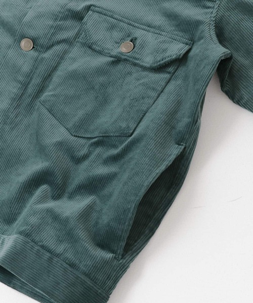 URBAN RESEARCH（アーバンリサーチ）の「『UR TECH』10Wコーデュロイブルゾン（ブルゾン・メンズ・ネイビー/ブルー系その他/オフホワイト・MEDIUM/LARGE）」の9枚目の写真