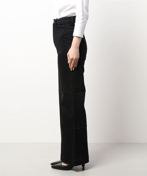 ROLLA'S(ローラス)の「#【ROLLA′S/ローラス】SAILOR JEAN/セーラージーンズ/デニムパンツ(デニムパンツ・レディース・ブラック・25cm/26cm)」の3枚目の写真