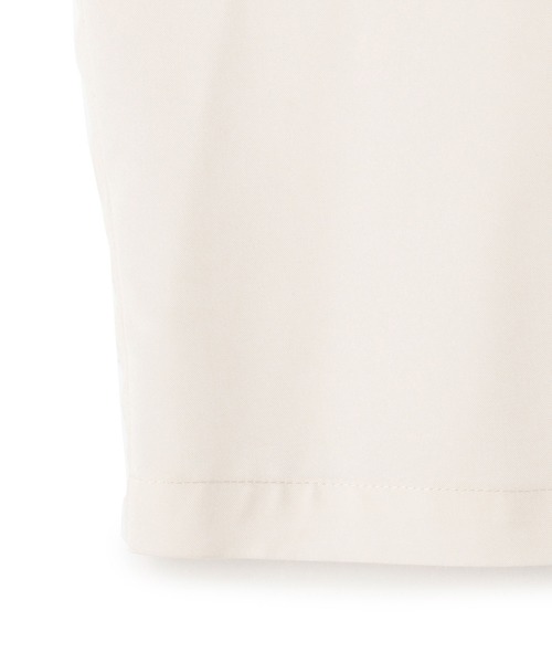 ReNorm（リノーム）の「レイヤードバンドカラーショートシャツ（シャツ/ブラウス・レディース・ブラウン/アイボリー・フリー）」の14枚目の写真