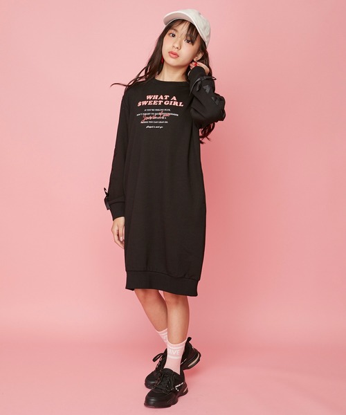 JENNI love（ジェニィラブ）の「バックロゴリボンキャップ（キャップ・キッズ・ブラック/ベージュ/オフホワイト・54cm/56cm）」の15枚目の写真