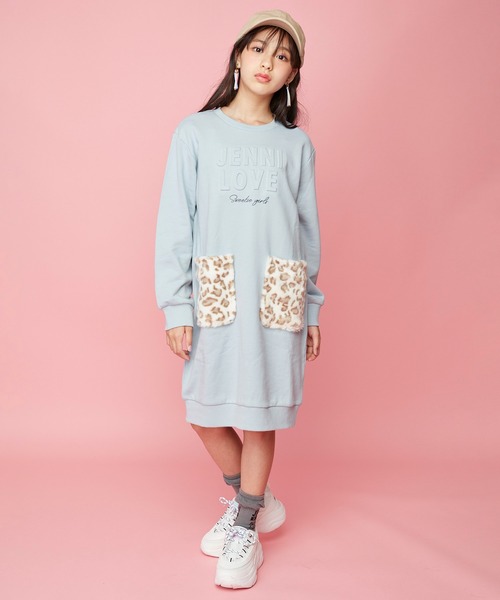 JENNI love（ジェニィラブ）の「バックロゴリボンキャップ（キャップ・キッズ・ブラック/ベージュ/オフホワイト・54cm/56cm）」の8枚目の写真