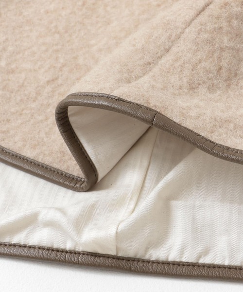 URBAN RESEARCH DOORS（アーバンリサーチドアーズ）の「siiwa　シープモッサベスト（ベスト・レディース・ベージュ・ONE）」の7枚目の写真