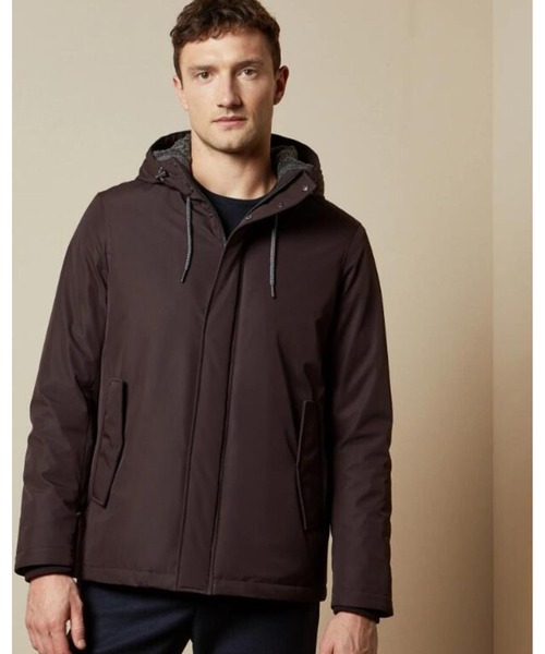 Ted Baker(テッドベーカー)の「KINVARA パデット ジャケット(ダウンジャケット/コート・メンズ・レッド系その他/ブラック・1/2/4)」の2枚目の写真