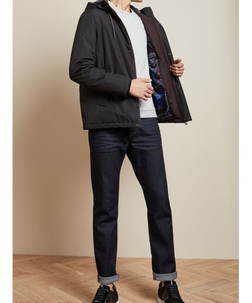 Ted Baker(テッドベーカー)の「KINVARA パデット ジャケット(ダウンジャケット/コート・メンズ・レッド系その他/ブラック・1/2/4)」の7枚目の写真
