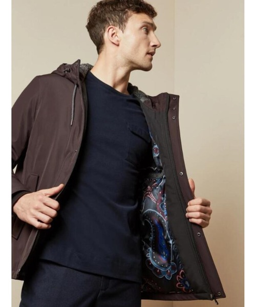Ted Baker(テッドベーカー)の「KINVARA パデット ジャケット(ダウンジャケット/コート・メンズ・レッド系その他/ブラック・1/2/4)」の14枚目の写真