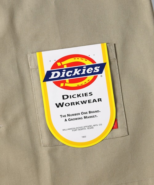 Dickies（ディッキーズ）の「【Dickies】TC素材バイカラーワークシャツ（シャツ/ブラウス・メンズ・グリーン/ブラック/ベージュ・L/M/XL）」の15枚目の写真