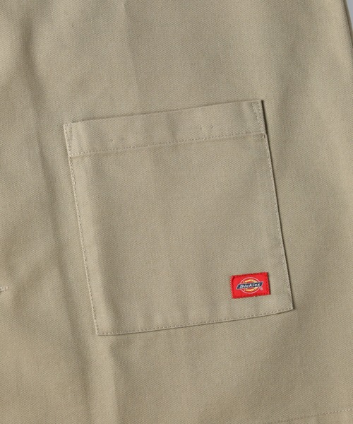 Dickies（ディッキーズ）の「【Dickies】TC素材バイカラーワークシャツ（シャツ/ブラウス・メンズ・グリーン/ブラック/ベージュ・L/M/XL）」の16枚目の写真
