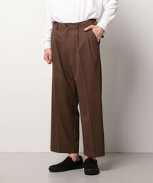 LUSOR | LUSOR/ルーソル/WOOL WIDE SLACKS/ウールワイドスラックス(スラックス)