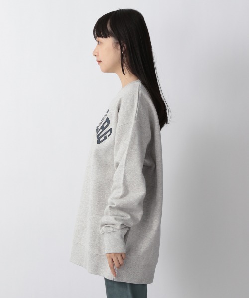 LOWRYS FARM(ローリーズファーム)の「ウラケロゴプリントプルオーバー 257976(スウェット・レディース・グレー/ブラウン/チャコールグレー・FREE)」の11枚目の写真