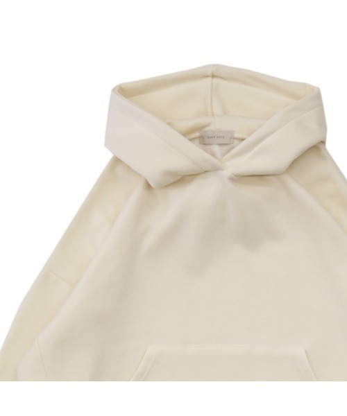 select MOCA(セレクトモカ)の「2021 AW 裏起毛ドルマンビッグシルエットパーカー(パーカー・レディース・ブラック/アイボリー・FREE)」の17枚目の写真