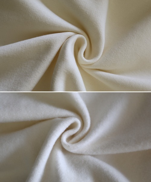 select MOCA(セレクトモカ)の「2021 AW 裏起毛ドルマンビッグシルエットパーカー(パーカー・レディース・ブラック/アイボリー・FREE)」の19枚目の写真