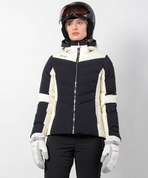 phenix(フェニックス)の「Phenix(フェニックス)【WOMENS】Phenix SKI Diamond Down Jacket/スキー スノーボード スノボ ウェア ジャケット アウター(ダウンジャケット/コート・レディース・ブラック系1/オフホワイト/ブラック系2・M/L)」の3枚目の写真