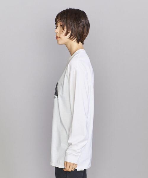 GOOD ROCK SPEED（グッドロックスピード）の「【別注】＜GOOD ROCK SPEED＞フォトプリント ロングスリーブTシャツ（Tシャツ/カットソー・レディース・ホワイト/ダークグレー・FREE）」の4枚目の写真