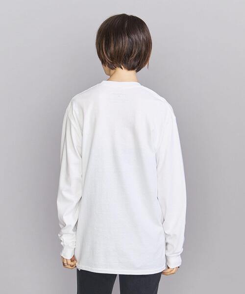 GOOD ROCK SPEED（グッドロックスピード）の「【別注】＜GOOD ROCK SPEED＞フォトプリント ロングスリーブTシャツ（Tシャツ/カットソー・レディース・ホワイト/ダークグレー・FREE）」の5枚目の写真