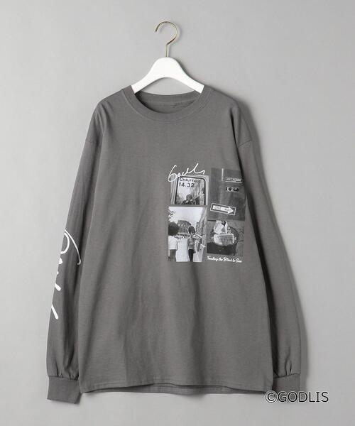 GOOD ROCK SPEED（グッドロックスピード）の「【別注】＜GOOD ROCK SPEED＞フォトプリント ロングスリーブTシャツ（Tシャツ/カットソー・レディース・ホワイト/ダークグレー・FREE）」の10枚目の写真