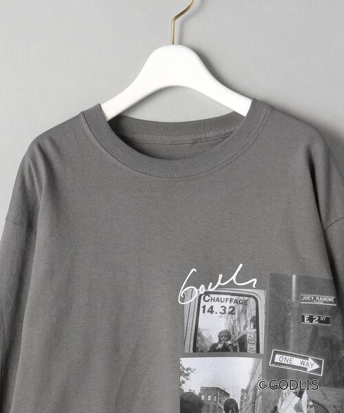 GOOD ROCK SPEED（グッドロックスピード）の「【別注】＜GOOD ROCK SPEED＞フォトプリント ロングスリーブTシャツ（Tシャツ/カットソー・レディース・ホワイト/ダークグレー・FREE）」の12枚目の写真