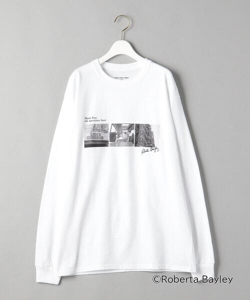 GOOD ROCK SPEED（グッドロックスピード）の「【別注】＜GOOD ROCK SPEED＞フォトプリント ロングスリーブTシャツ（Tシャツ/カットソー・レディース・ホワイト/ダークグレー・FREE）」の16枚目の写真