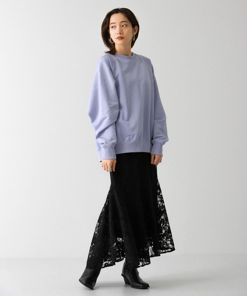 KBF（ケイビーエフ）の「レースマーメイドスカート（スカート・レディース・ブラック/ベージュ・ONE）」の7枚目の写真