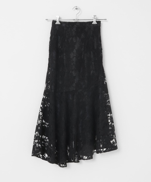 KBF（ケイビーエフ）の「レースマーメイドスカート（スカート・レディース・ブラック/ベージュ・ONE）」の16枚目の写真