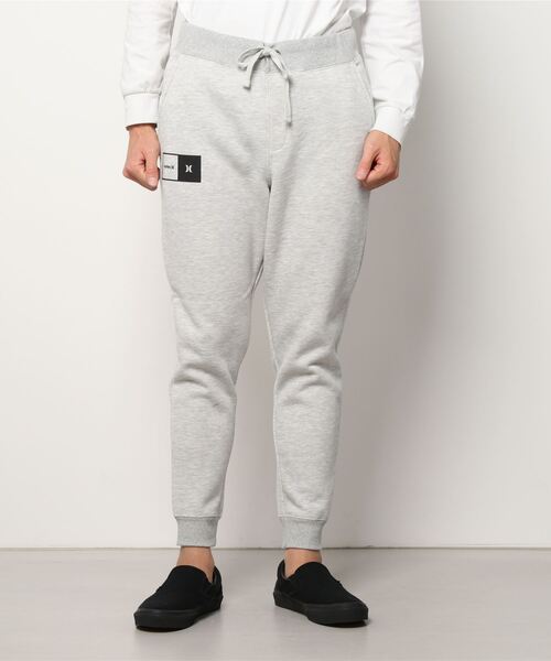 Hurley (ハーレー)の「M DOUBLE UP FLEECE JOGGER ハーレー フリース ジョガーパンツ スウェットパンツ ユニセックス(スウェットパンツ・メンズ・ブラック/ネイビー/ヘザーグレー・SMALL/MEDIUM/X-LARGE/LARGE)」の2枚目の写真