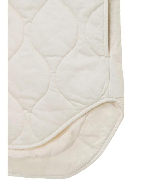 AMERICAN HOLIC(アメリカンホリック)の「ノーカラーキルトジャケット(ブルゾン・レディース・アイボリー/カーキ・M/L)」の14枚目の写真